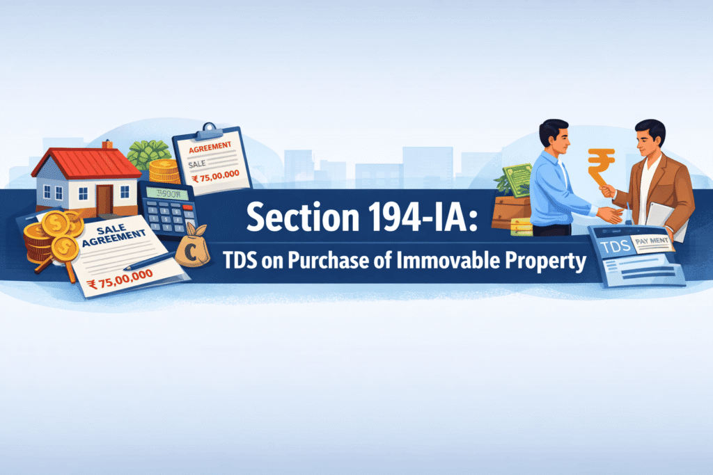 TDS on Purchase of Immovable Property